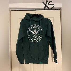 University Hoodie - Green